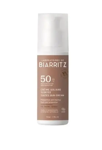 [LB011] Golden-Tinted Sunscreen SPF 50