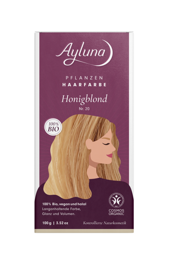 [AL012] Ayluna Pflanzen-Haarfarbe: Honigblond