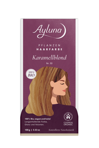 [AL014] Coloration Capillaire Végétale Ayluna : Blond Caramel