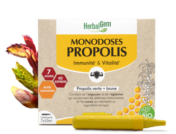 [HE758] Propolis enkelvoudige dosis 7X10 ml