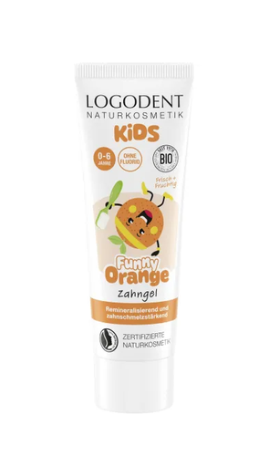 [LG188] Dentifrice enfants Funny Orange