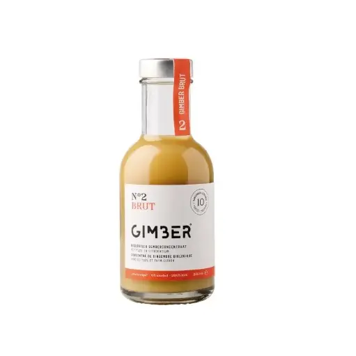 [GI003] Gimber n°2 brut - concentré de gingembre bio 200 ML
