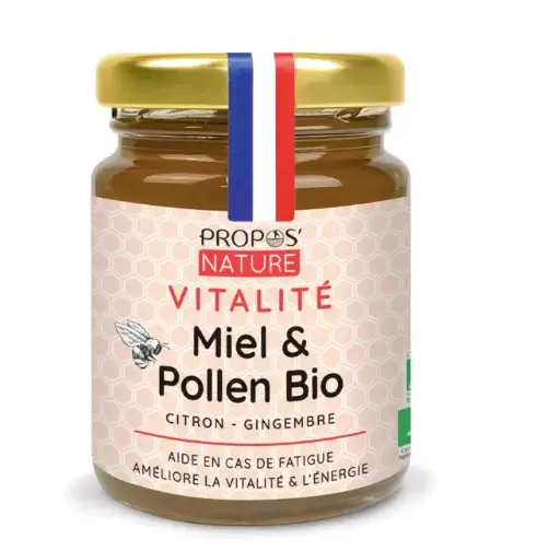 [PN115] Miel pollen & gingembre - Mélange Vitalité 