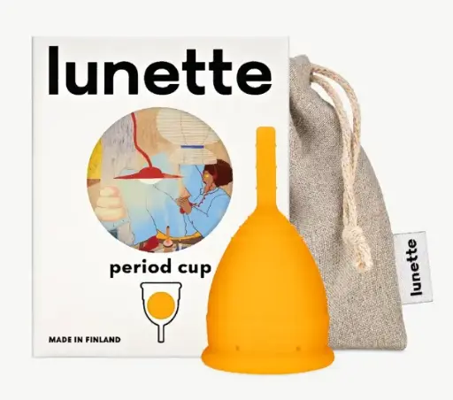 Menstrual cup - orange