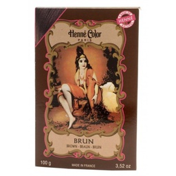 [NJ001] Henna powder Dark Brown (Henne Color)