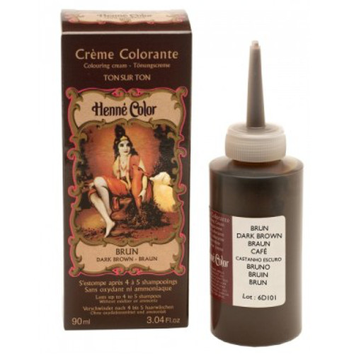 [NJ012] Crème colorante Brun (Henné Color)