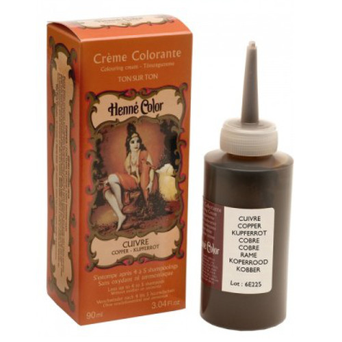 [NJ013] Verkleurende crème Koper (Henna Color)
